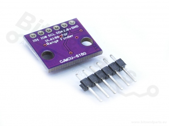 Afstandssensor Laser - Time of Flight - VL6180X